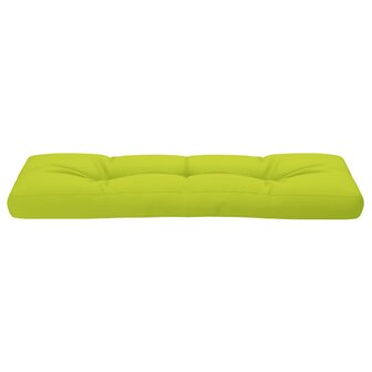 Palletkussen 120x40x12 cm stof heldergroen 5