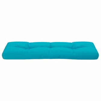 Palletkussen 120x40x12 cm stof turquoise 5