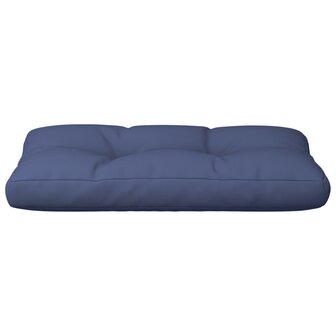 Palletkussen 80x40x12 cm stof marineblauw 4