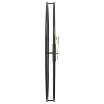 Wandklok &Oslash;50 cm ijzer zwart 4