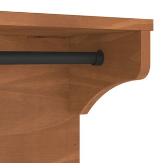 Wandkapstok SANDNES 87x30x42 cm massief grenenhout 8