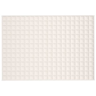 Verzwaringsdeken 138x200 cm 6 kg stof lichtcr&egrave;mekleurig 3