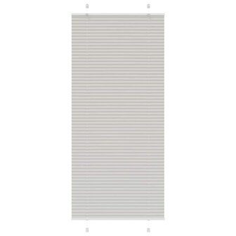 Pliss&eacute; rolgordijn 90x200 cm stofbreedte 89,4 cm polyester 1