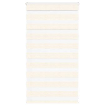 Zebra rolgordijn 85x100 cm stofbreedte 80,9 cm marmerbeige 1