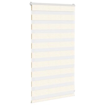 Zebra rolgordijn 85x100 cm stofbreedte 80,9 cm marmerbeige 3