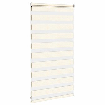 Zebra rolgordijn 85x100 cm stofbreedte 80,9 cm marmerbeige 4