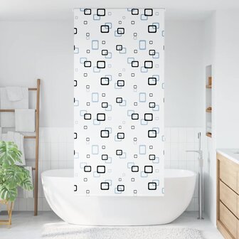 Doucherolgordijn 110x240 cm stofbreedte 106 cm 2