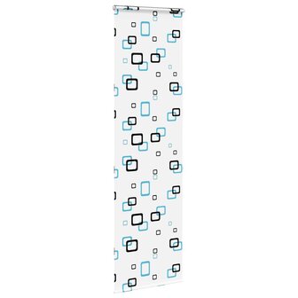 Doucherolgordijn met cassette 70x240 cm stofbreedte 66 cm 3