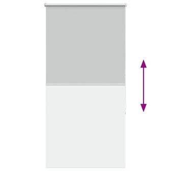 Rolgordijn verduisterend 70x130cm stofbreedte 65,7 cm polyester 9
