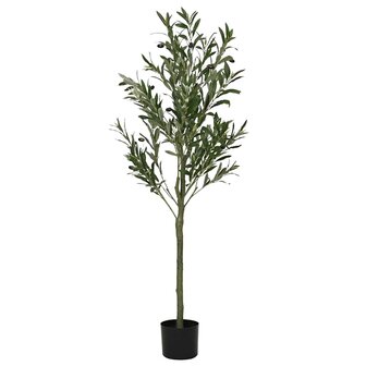 Kunstolijfboom 450 blaadjes 120 cm groen 1