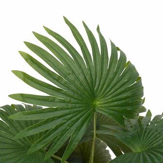Kunstpalmplant 9 bladeren 65 cm groen 2