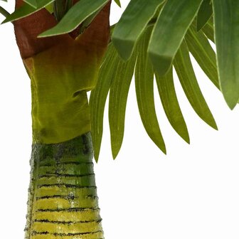 Kunstpalmplant 9 bladeren 65 cm groen 4
