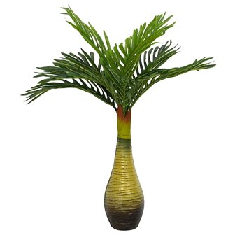 Kunstpalmplant 9 blaadjes 70 cm groen 1