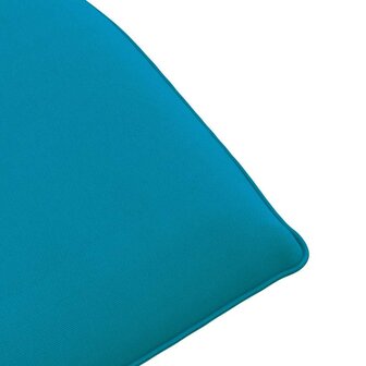 Ligstoel inklapbaar 175x54x8,5 cm oxford stof lichtblauw 9