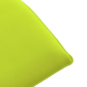 Ligstoel inklapbaar 175x54x8,5 cm oxford stof heldergroen 9