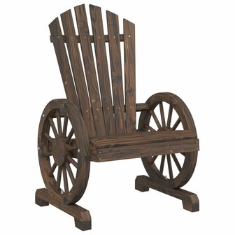 Tuinstoel Adirondack massief vurenhout 2
