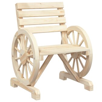 Tuinstoel 58x58x78,5 cm massief vurenhout 2