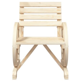 Tuinstoel 58x58x78,5 cm massief vurenhout 4