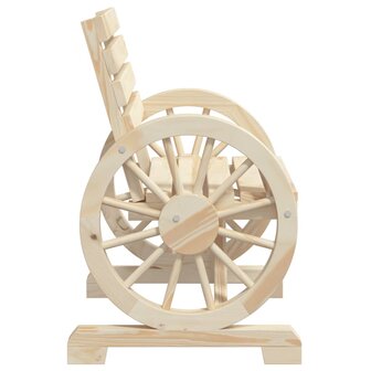 Tuinstoel 58x58x78,5 cm massief vurenhout 5