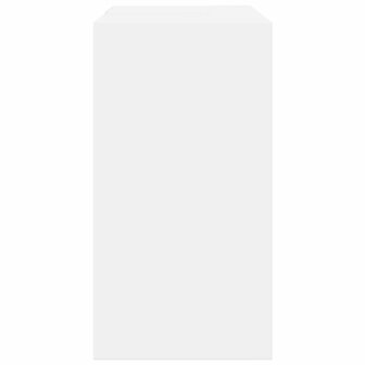 Wastafelkast 63x29x55 cm bewerkt hout wit 6