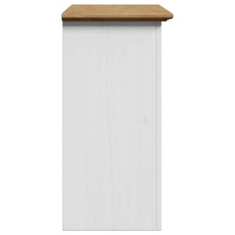 Badkamerwandkast BODO 44x30x60 cm wit en bruin 5