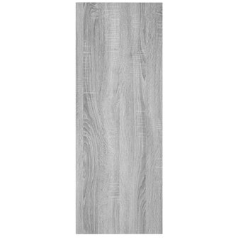 Wandtafel 105x30x80 cm bewerkt hout grijs sonoma eikenkleurig 6