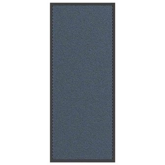 Deurmat 60x150 cm blauw 1