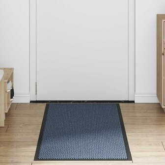 Deurmat 60x150 cm blauw 2