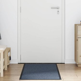 Deurmat 60x150 cm blauw 3