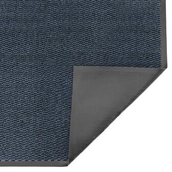 Deurmat 60x150 cm blauw 5