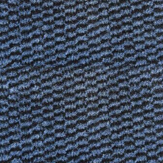 Deurmat 90x120 cm blauw 6