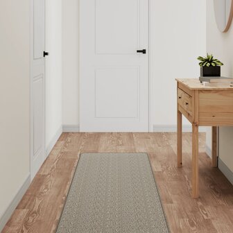 Tapijtloper 50x200 cm sisal-look taupe 1
