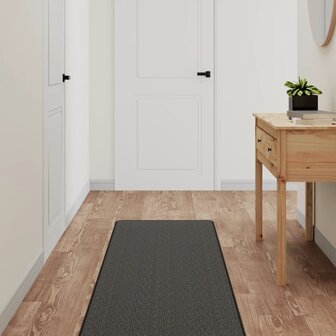 Tapijtloper 50x300 cm sisal-look antracietkleurig 1