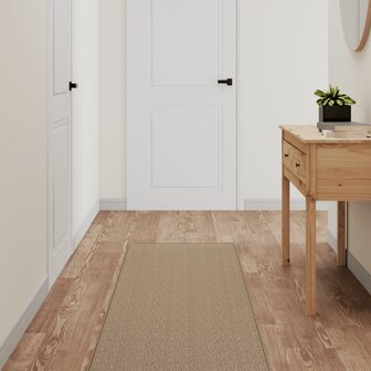 Tapijtloper 50x150 cm sisal-look zandkleurig 1