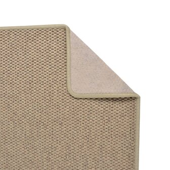 Tapijtloper 50x150 cm sisal-look zandkleurig 4