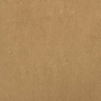 Tweezitsbank 120 cm fluweel bruin 8