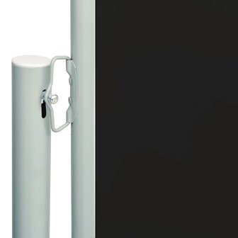 Tuinscherm uittrekbaar 117x600 cm zwart 3