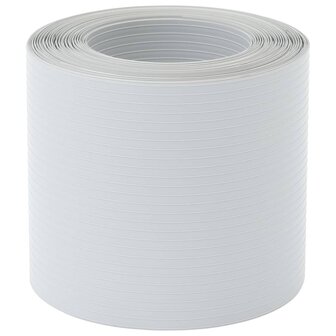 Tuinschermen 10 st 252,5x19 m PVC lichtgrijs 3