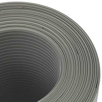 Tuinschermen 10 st 252,5x19 m PVC steengrijs 4