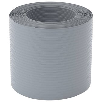 Tuinschermen 10 st 252,5x19 m PVC grijs 3