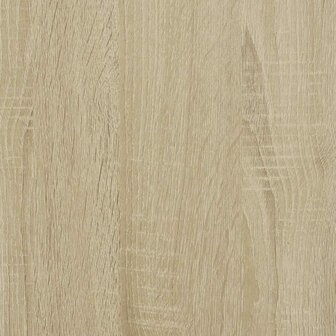 Tv-meubel 61x40x46 cm bewerkt hout metaal sonoma eikenkleurig 8