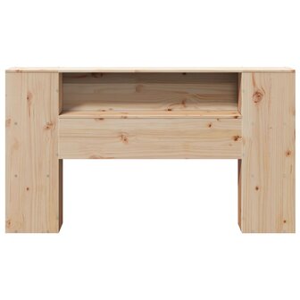 Hoofdbord met opbergruimte 140 cm massief grenenhout 4