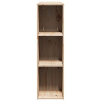Hoofdbord met opbergruimte 140 cm massief grenenhout 5