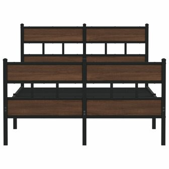 Bedframe met hoofdbord en voetbord zonder matras 120x190 cm 4