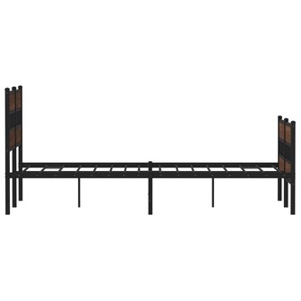 Bedframe met hoofdbord en voetbord zonder matras 120x190 cm 5