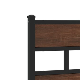 Bedframe met hoofdbord en voetbord zonder matras 120x190 cm 8