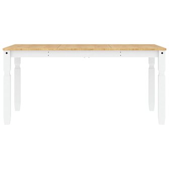 5-delige Eethoek Panama massief grenenhout wit 9