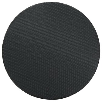 Tuintafel 75,5x106 cm poly rattan zwart 2