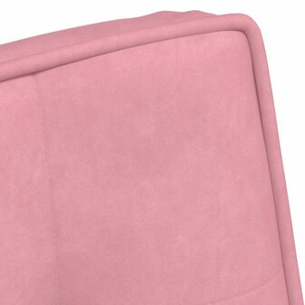 Relaxstoel 64x74x84 cm fluweel roze 7