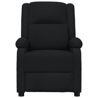 Massagestoel elektrisch stof zwart 4